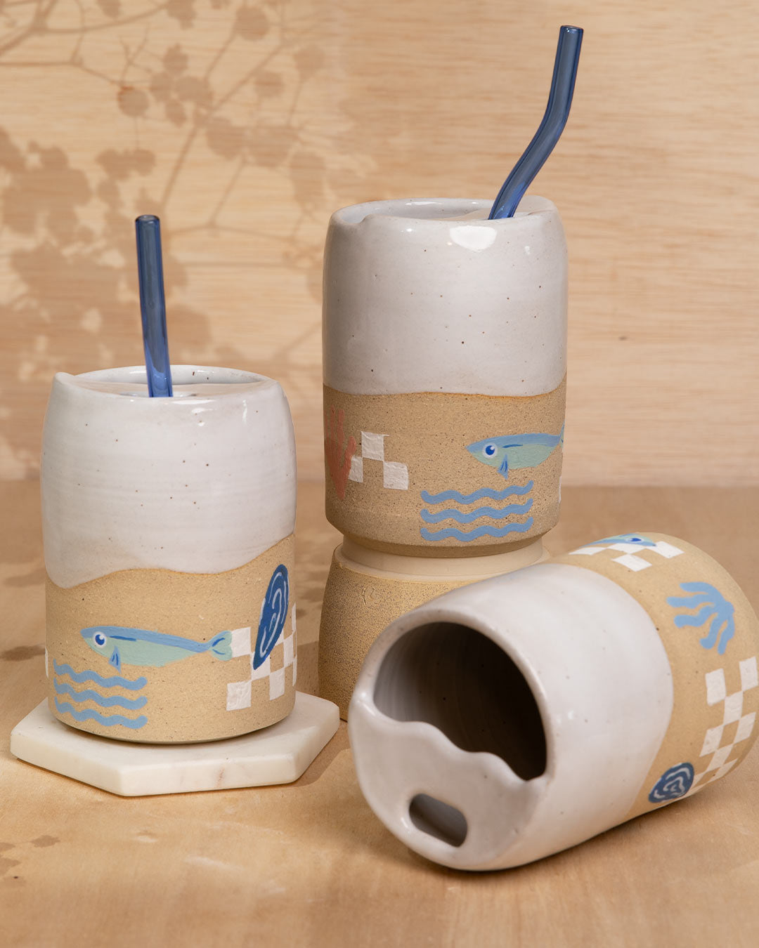 Florida Coastal Collection - Straw Cup